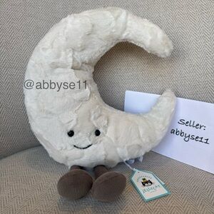 Jellycat Amuseables Moon - Medium - Authentic - Brand New With Tags - Fast Ship